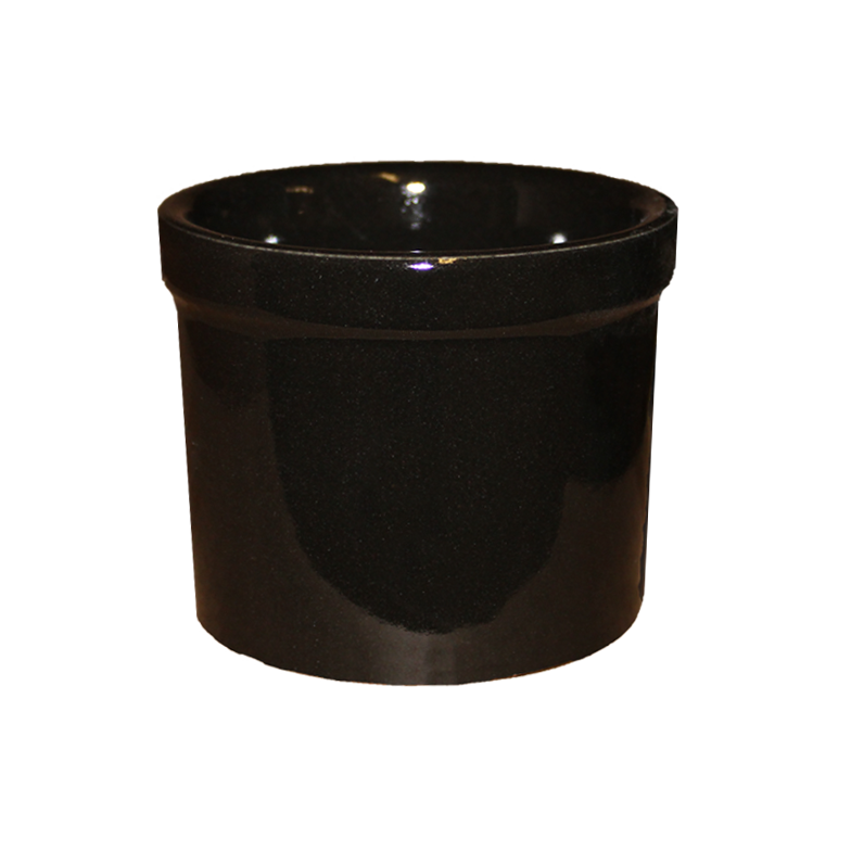 Utility Crock ~ 1 Pint - Black