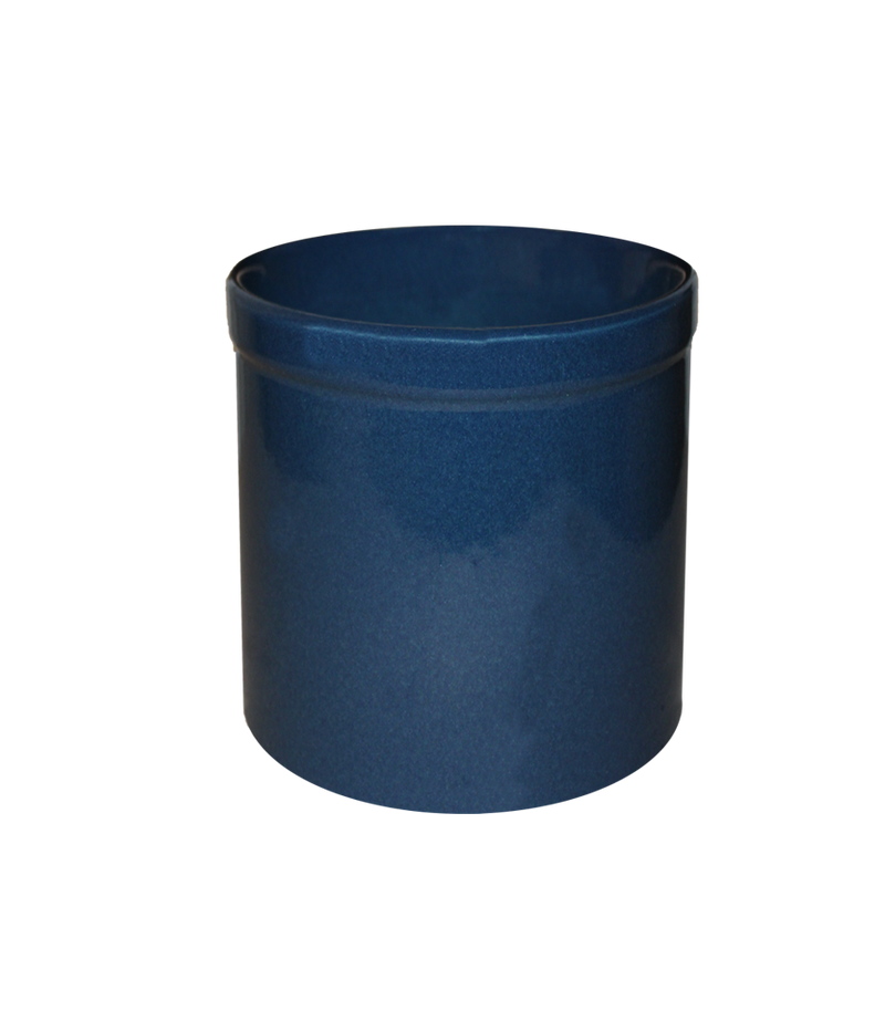 Utility Crock ~ 1 Quart High - Midnight Blue