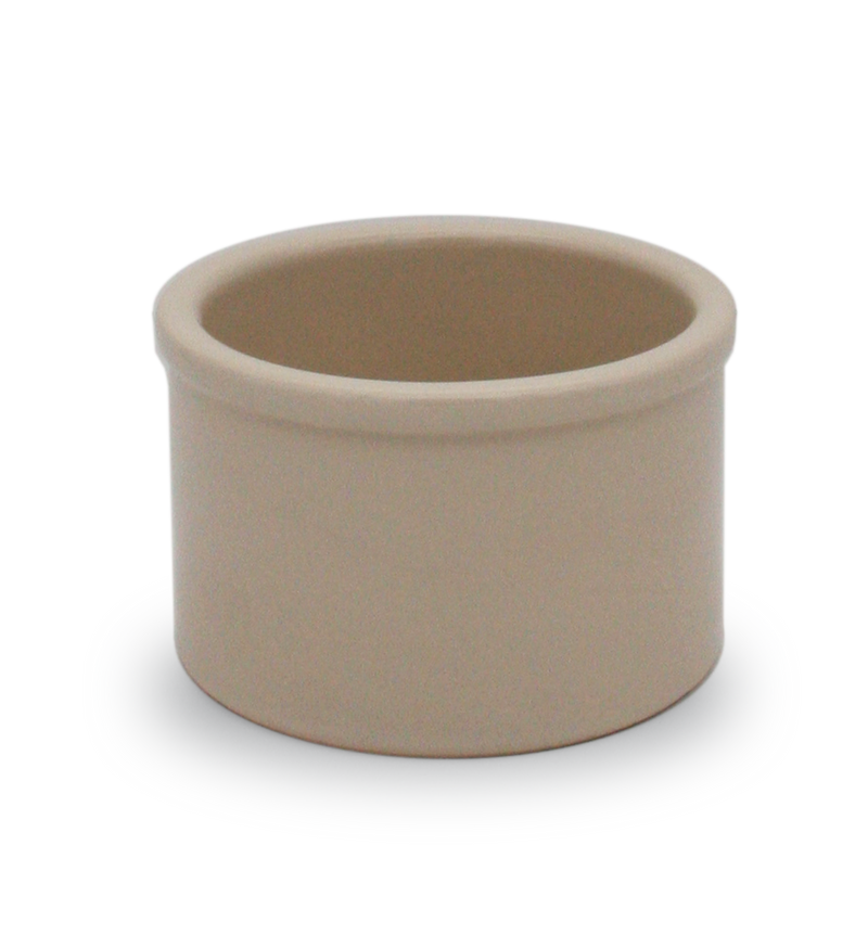 Utility Crock ~ 1 Quart Low - Bristol