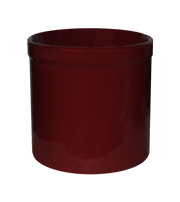 Preserving Crock ~ 2 Gallon - Burgundy