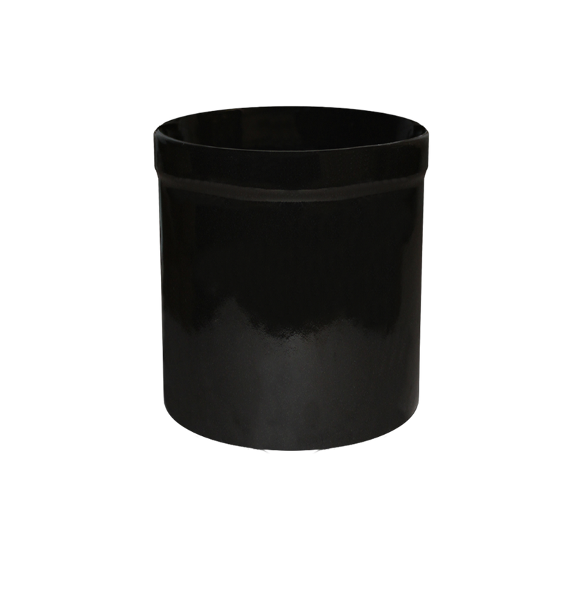 Utility Crock ~ 2 Quart High - Black