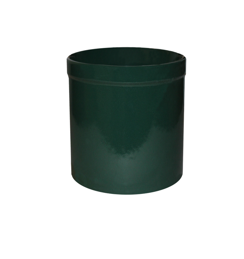 Utility Crock ~ 2 Quart High - Hunter Green
