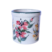 Hummingbird Pattern ~ 2 Quart High Crock