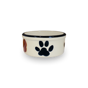 5" Hand-Painted Dog Bowl [Right View]