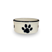 5" Hand-Painted Dog Bowl [Rear View]