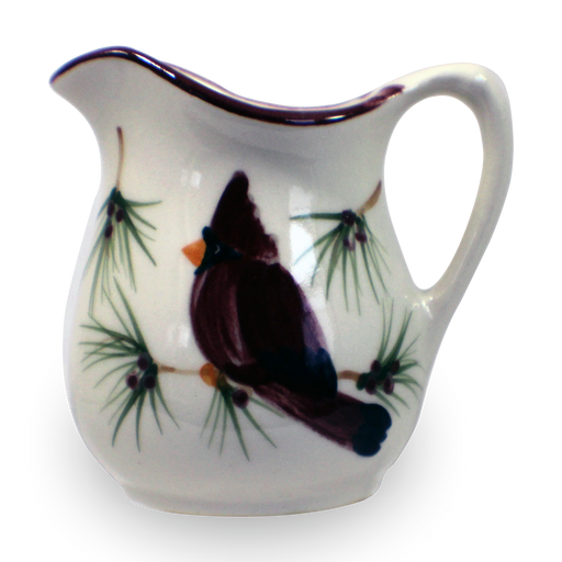 Fancy Pitcher in Our Cardinal Pattern [Front View]