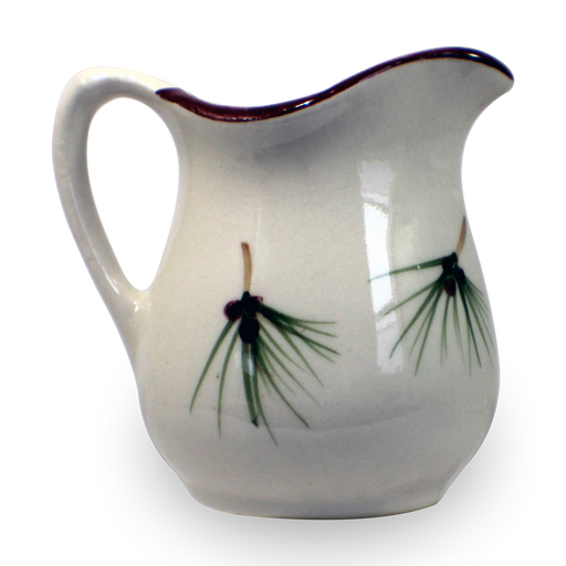 Fancy Pitcher in Our Cardinal Pattern [Rear View]