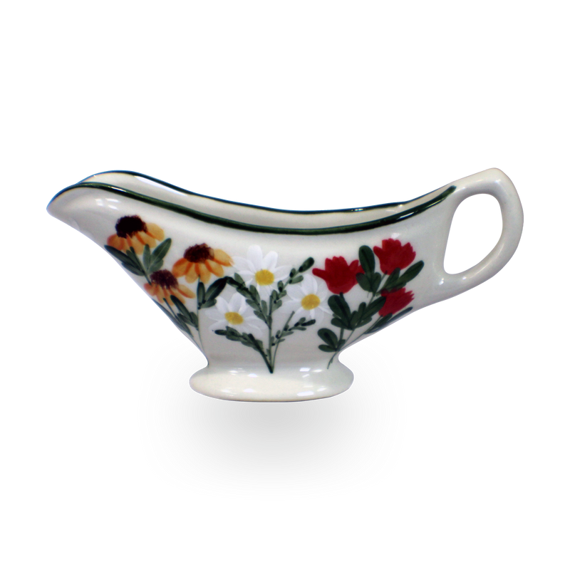 Gravy Boat in Our Summer Garden Pattern