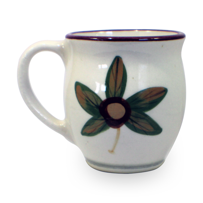 Latte Mug in Our Classic Buckeye Pattern