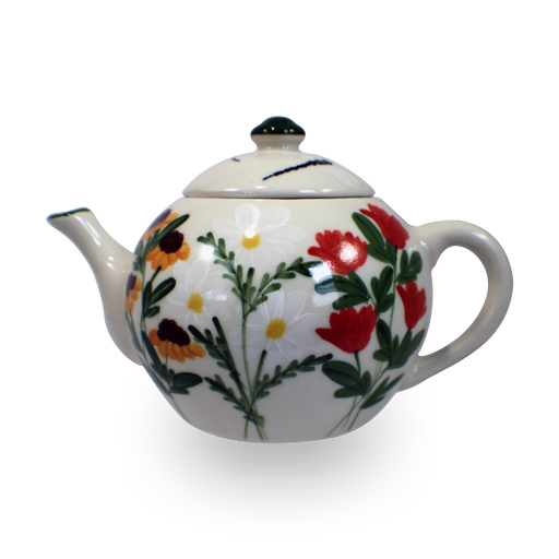 Teapot in Our Summer Garden Pattern