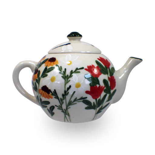 Teapot in Our Summer Garden Pattern