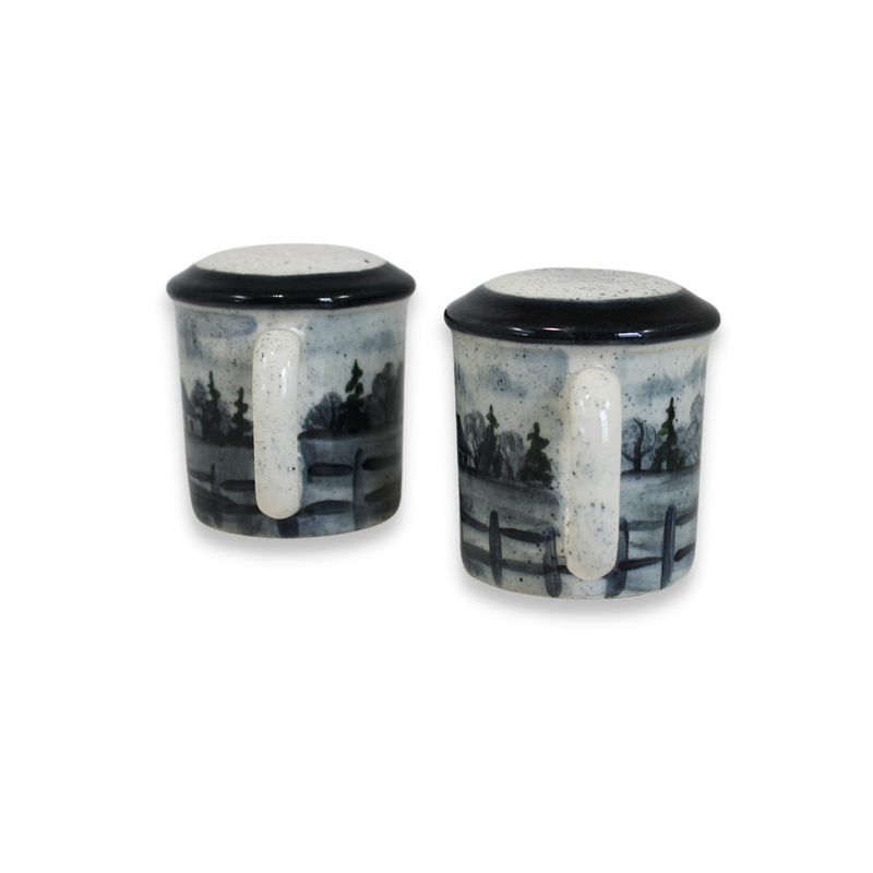 Backroads Pattern ~ Salt & Pepper Shaker
