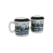 Backroads Pattern ~ Salt & Pepper Shaker