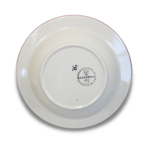 Buckeye Snowman Pattern ~ Salad Bowl