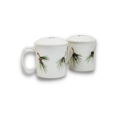 Cardinal Pattern ~ Salt & Pepper Shakers