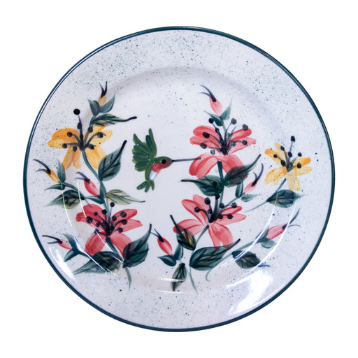 Hummingbird Pattern ~ Dinner Plate