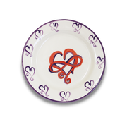 Everlasting Love ~ Dessert Plate