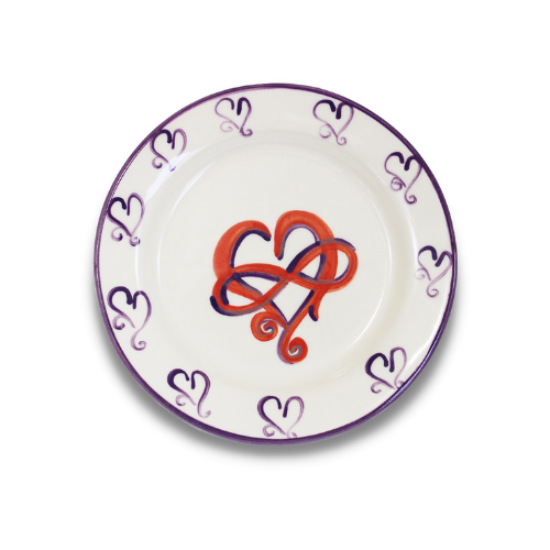 Everlasting Love ~ Dessert Plate