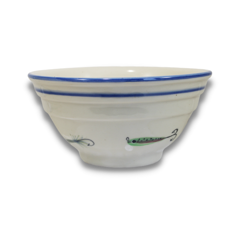 Fishing Lures Pattern ~ Two-Rib Bowl