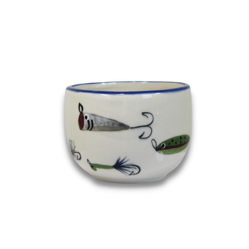 Fishing Lures Pattern ~ Jumbo Bowl