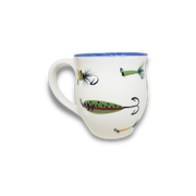 Fishing Lures Pattern ~ Latte Mug