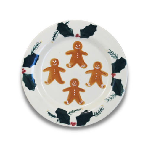 Gingerbread Pattern ~ Dessert Plate