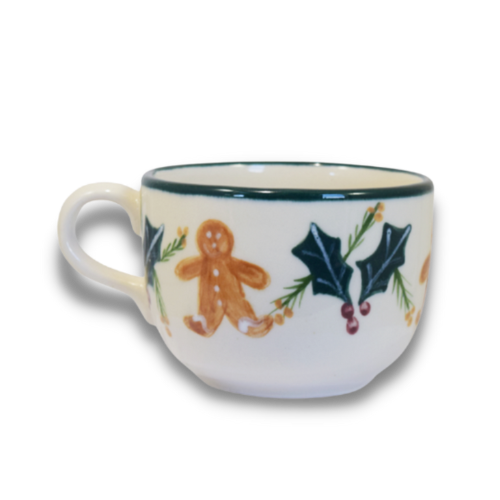 Gingerbread Pattern ~ Jumbo Mug