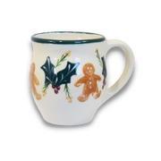 Gingerbread Pattern ~ Latte Mug