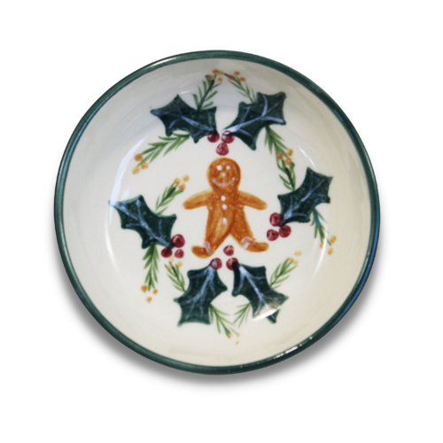 Gingerbread Pattern ~ Soup & Cereal Bowl
