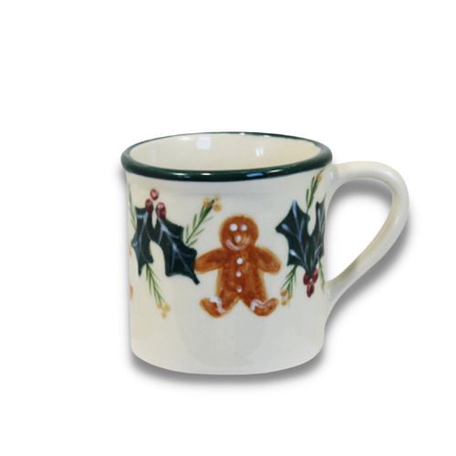 Gingerbread Pattern ~ Traditional Mug