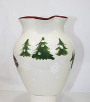 Red Truck Pattern ~ Half-Gallon Pitcher