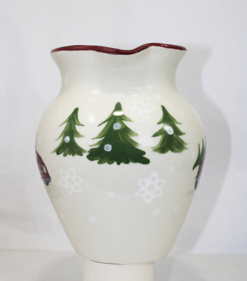 Red Truck Pattern ~ Half-Gallon Pitcher
