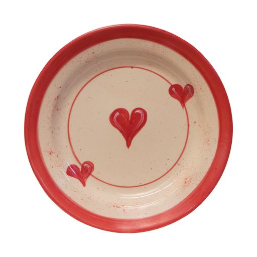 Heart Pattern ~ Dinner Plate