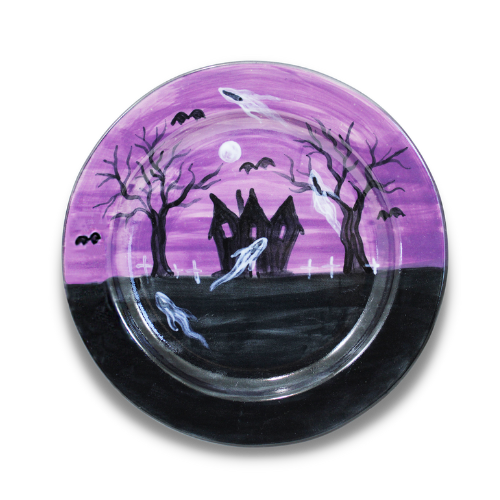 Hocus Pocus Pattern ~ Dinner Plate