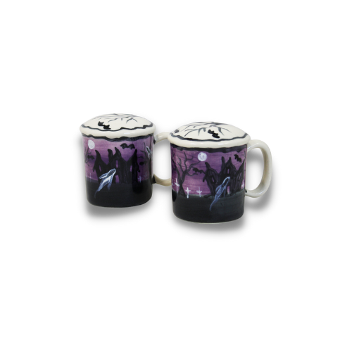 Hocus Pocus Pattern ~ Salt & Pepper Shakers