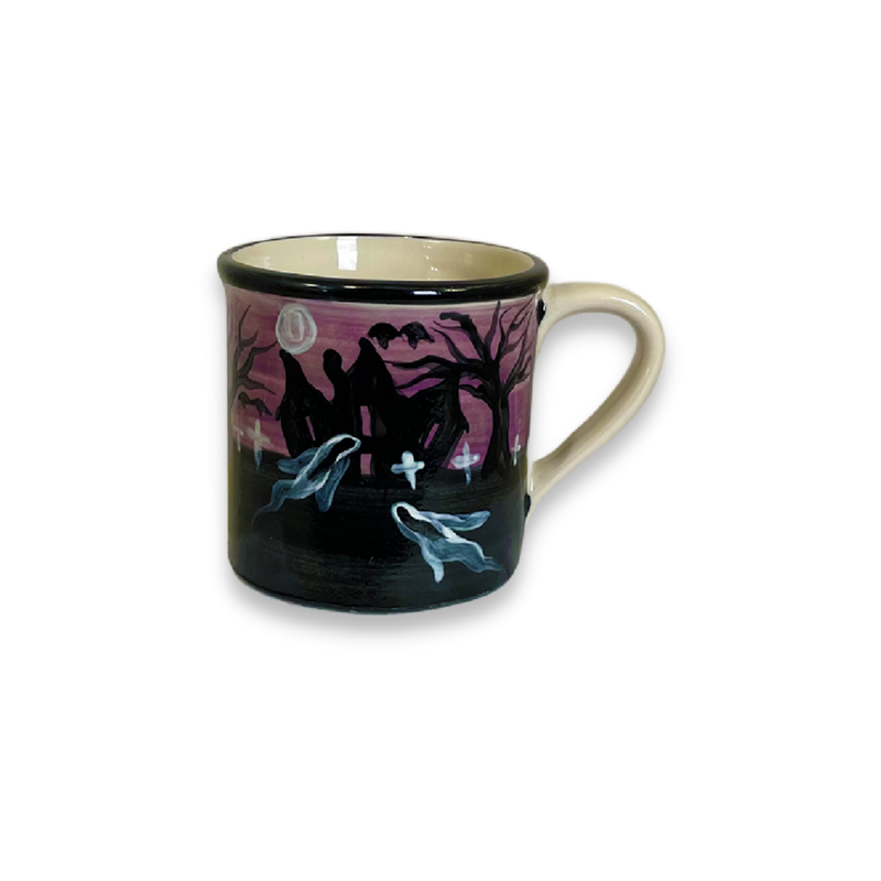 Hocus Pocus Pattern ~ Traditional Mug