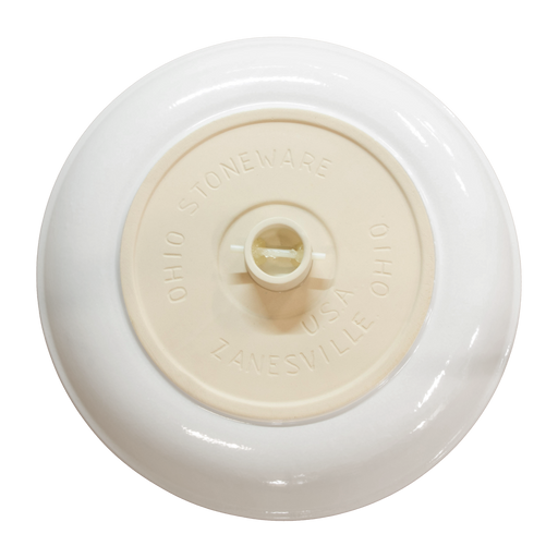 Birdbath Locking Top ~ White