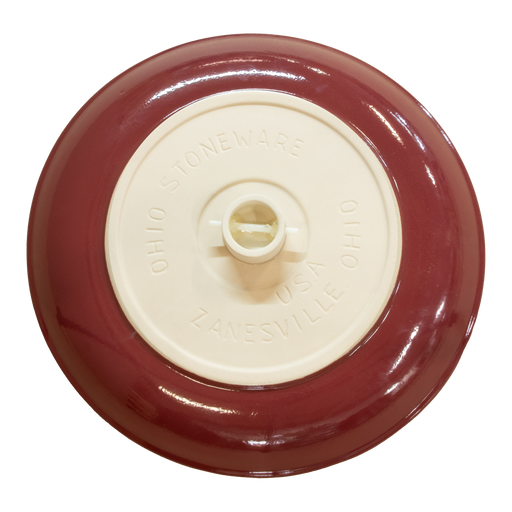 Birdbath Locking Top ~ Burgundy