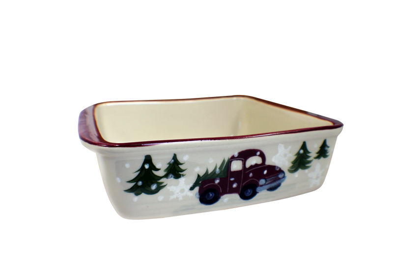Red Truck 9X9 Baker