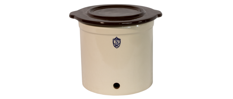 Beverage Crock Keg with Cover ~ 2 Gallon [Spigot Sold Separately]