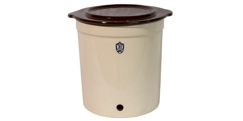 Beverage Crock Keg with Cover ~ 3 Gallon [Spigot Sold Separately]