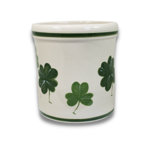 Lucky Shamrock ~ One-Gallon Crock