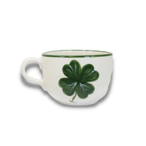 Lucky Shamrock Pattern~ Jumbo Mug