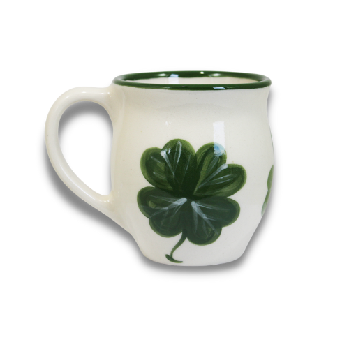 Lucky Shamrock ~ Latte Mug