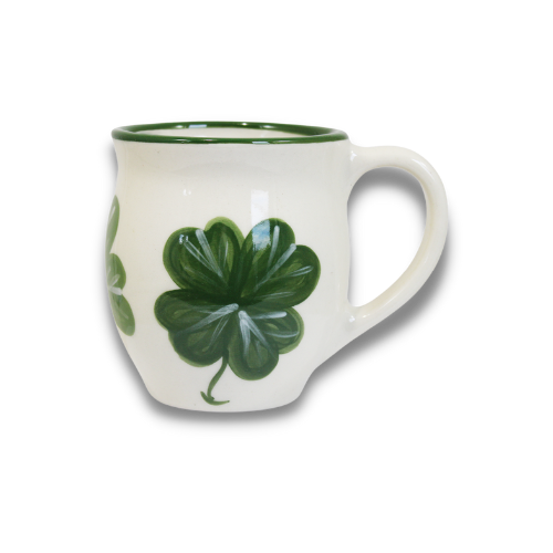 Lucky Shamrock ~ Latte Mug