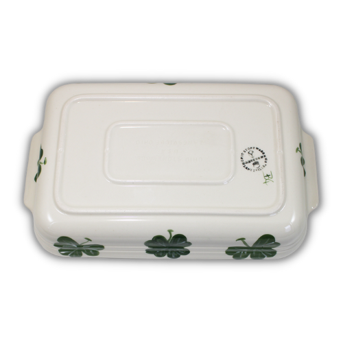 Lucky Shamrock ~ Rectangular Baker