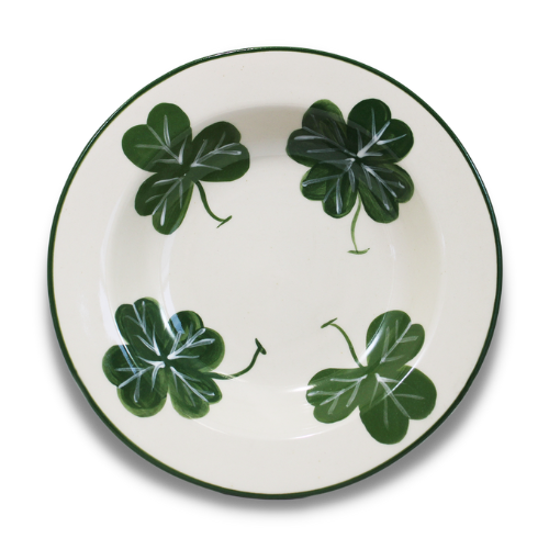Lucky Shamrock ~ Salad Bowl