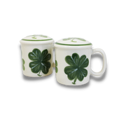 Lucky Shamrock ~ Salt & Pepper Shakers