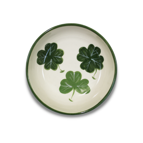 Lucky Shamrock ~ Soup & Cereal Bowl