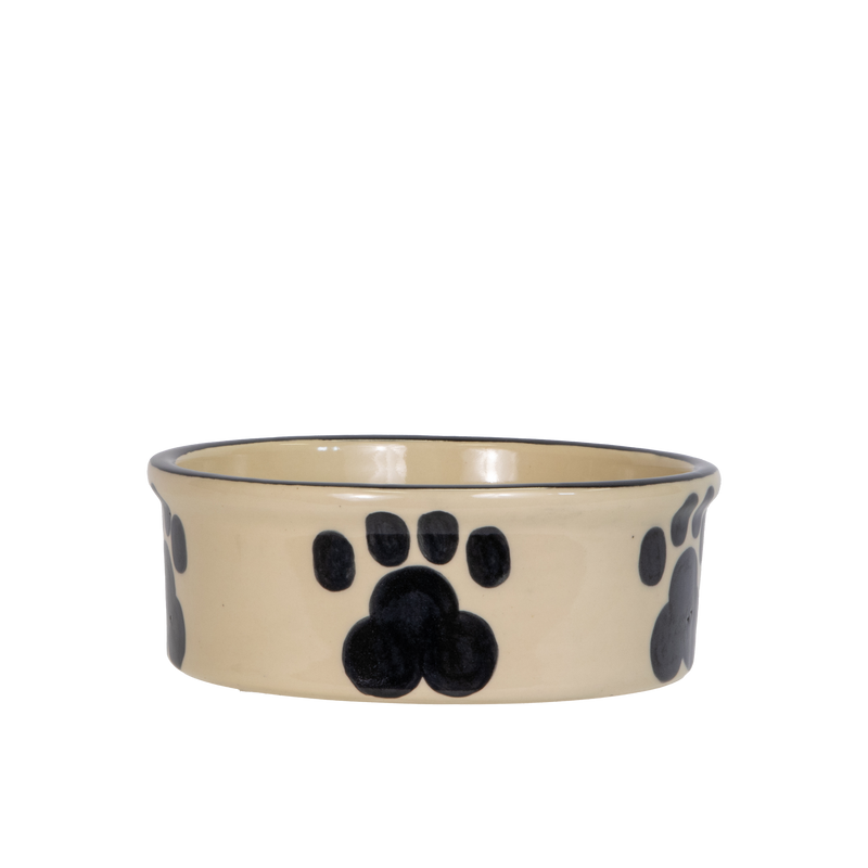 Medium Personalized Dog Bowl - side view